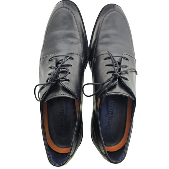 Cole Haan Mens Black Leather Lace Up Dress Shoes Oxfords Size 11M main image 5